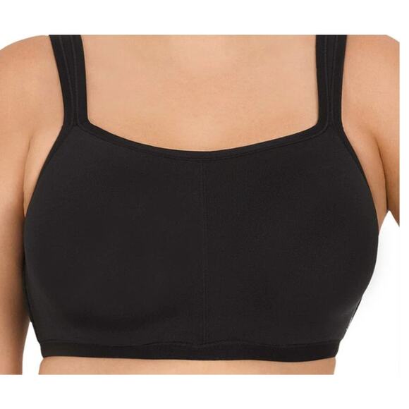 Natori Yogi Contour Convertible Sports Bra Black 36DD - Picture 1 of 7
